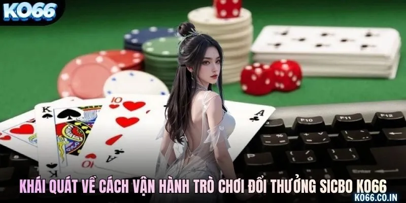 Khái quát về cách vận hành trò chơi đổi thưởng sicbo KO66